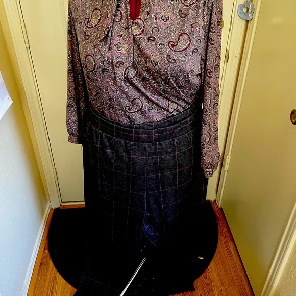 Fire Island Woman vintage paisley blouse - Picture 4 of 4